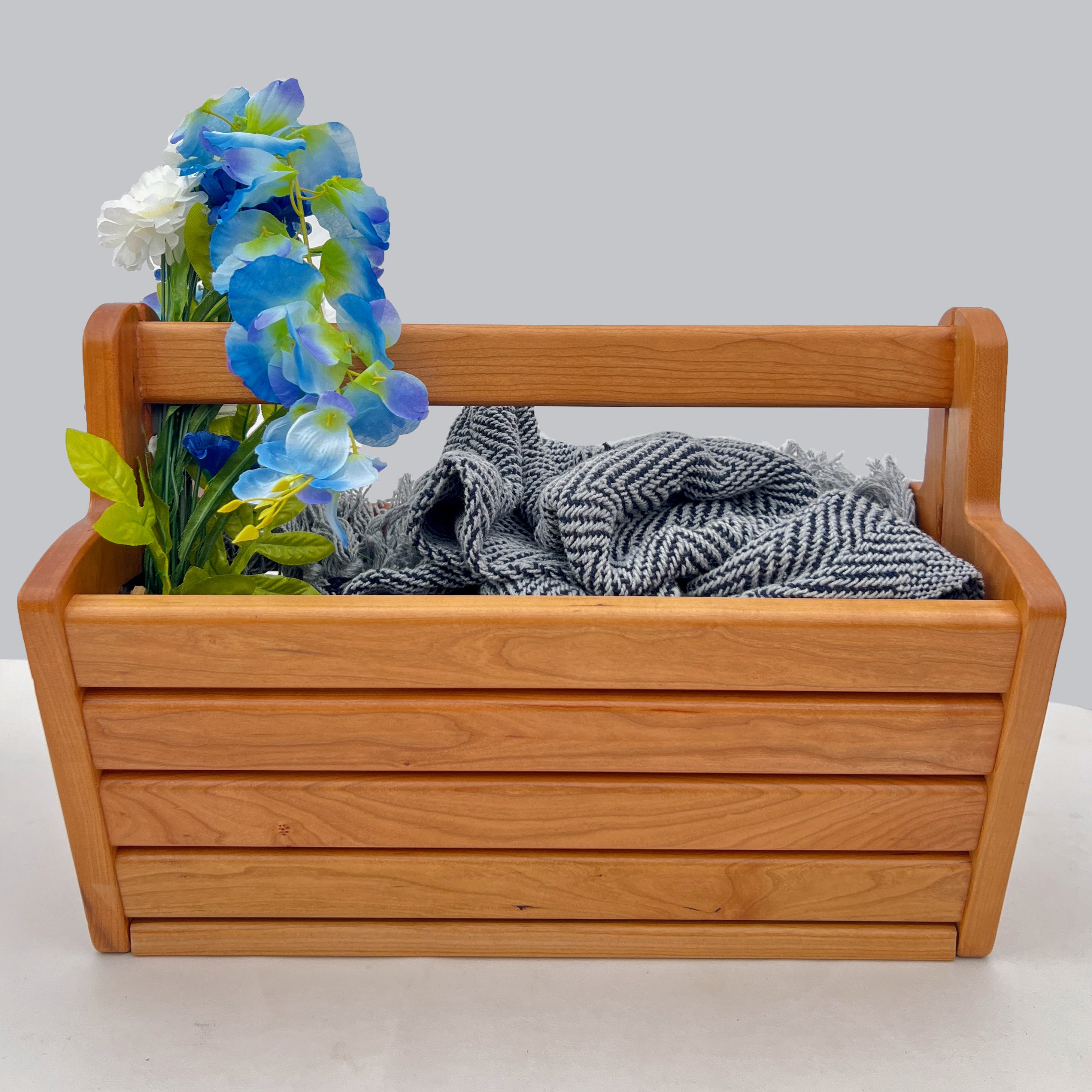 Wooden Picnic Basket